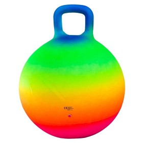 Bilde av SportMe Hoppboll 45 cm (Regnbuefarget)