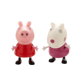 Bilde av Greta Gris Figurer 2-pack Greta och Suzy