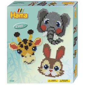 Bilde av Hama Midi Gift box Zoo 2500 st