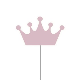 Bilde av Globen Lighting Vägglampa Crown Rosa