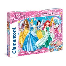 Bilde av Clementoni Disney Princess Jewel (104-bitar)