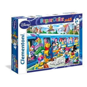 Bilde av Clementoni MAXI Pussel Disney Train (24-bitar)