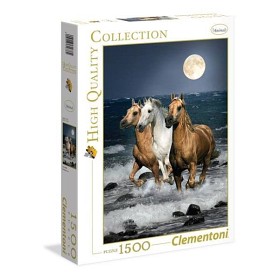 Bilde av Clementoni Pussel Running Horses (1500-bitar)