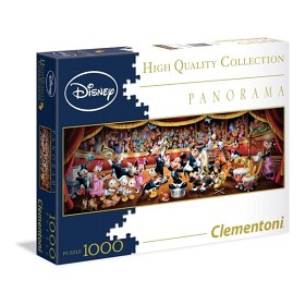 Bilde av Clementoni Panorama Pussel Disney Orchestra (1000-bitar)
