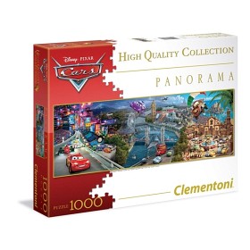 Bilde av Clementoni Panorama Pussel Disney Cars (1000-bitar)