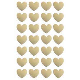 Bilde av Familyroom - Wallsticker Hjärtan Guld