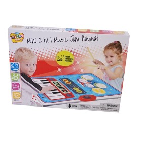 Bilde av Zippy Musikmatta Piano och trumma 70x45 cm