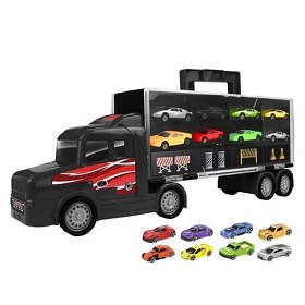Bilde av Teamsterz, Transportbil 45 cm med 8 bilar