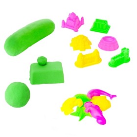 Bilde av Magic Sand - Box med tillbehör 1,5 kg - Gul