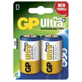Bilde av GP, Batteri D Ultra Plus - 2 st