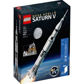 Bilde av LEGO Ideas 21309, NASA Apollo Saturn V