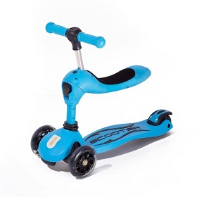 Bilde av Twix scooter med sits - Blå