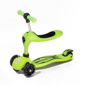 Bilde av Twix scooter med sits - Grön