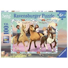 Bilde av Ravensburger - Pussel - Lucky och hennes vänner 100-bitar