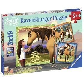 Bilde av Ravensburger - Pussel - Spirit 3x49-bitar