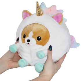 Bilde av Squishable - Mini Corgi in Unicorn 18 cm