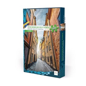 Bilde av Pussel - Stockholm Gamla Stan - 1000 bitar