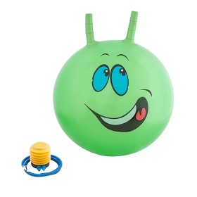 Bilde av Hoppboll smiley - grön