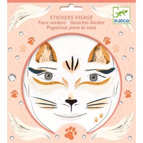 Bilde av Djeco, Face stickers, Cat