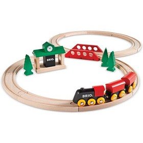Bilde av BRIO - Rail & Road 330288 Klassiskt Figur-8-set