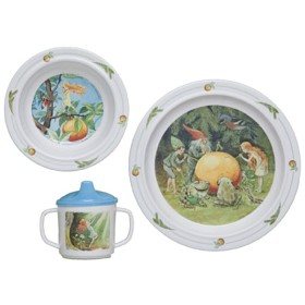 Bilde av Rätt Start Barneservise Solegget, Elsa Beskow