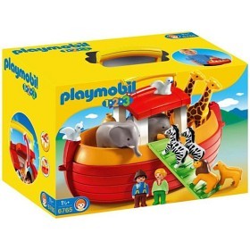Bilde av Playmobil 1.2.3 6765 Bærbar Noahs ark