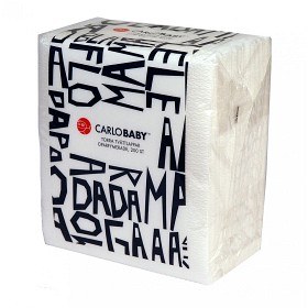 Bilde av Carlo Tvättlappar Papper 200-Pack