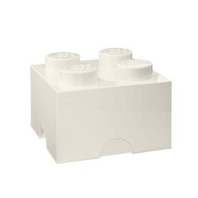 Bilde av LEGO Oppbevaringsboks 4 (Hvit)