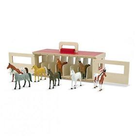 Bilde av Melissa & Doug - Take-Along Show-Horse Stable