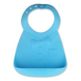 Bilde av Edo Baby Bib-haklapp (Blå)