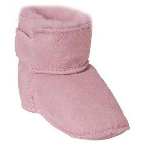 Bilde av Shepherd Borås Fårskinnstofflor (Rosa)