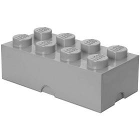 Bilde av LEGO Oppbevaringsboks 8 (Grå)