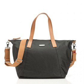 Bilde av Storksak Skötväska - Noa (Svart Cotton Canvas)