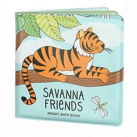 Bilde av A Little Lovely Company Badebok Magiske Savanna Friends