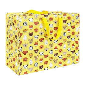 Bilde av A Little Lovely Company Oppbevaringsveske XL Animal Friends