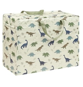 Bilde av A Little Lovely Company Oppbevaringsveske XL Dinosaurs