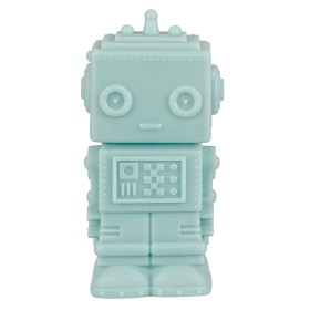 Bilde av A Little Lovely Company Nattlampe Little Light Robot (Smoky Blue)