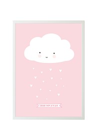 Bilde av A Little Lovely Company Poster (Moln)