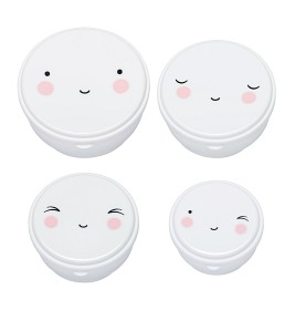 Bilde av A Little Lovely Company Snack Box (Happy Face)