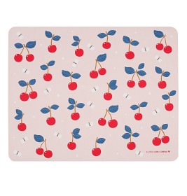 Bilde av A Little Lovely Company Underlag Cherries (Rosa)