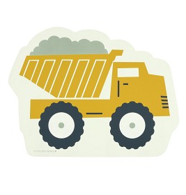 Bilde av A Little Lovely Company Underlag Dumptruck (Gul)