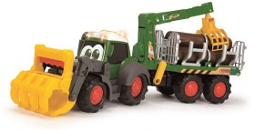 Bilde av  ABC Fendt traktor med tømmerhenger
