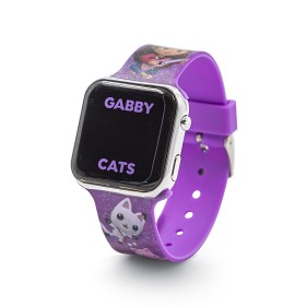 Bilde av Accutime Gabby's Dollhouse Digital Barneklokke (Lilla)