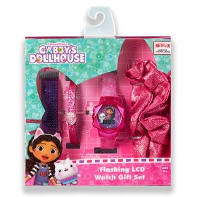 Bilde av Accutime Gabby's Dollhouse Klokkegavesett