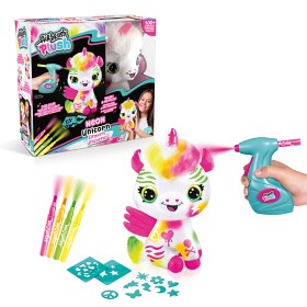 Bilde av Airbrush Plush Neon Enhjørning