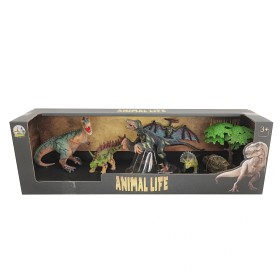 Bilde av Animal Life Dinosarier 5 stk inkl T-Rex
