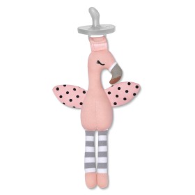 Bilde av Apple Park Farm Buddies Napphållare Franny Flamingo EKO (Rosa)