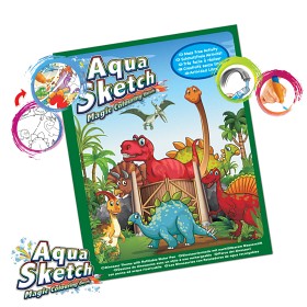 Bilde av Aqua Sketch Dinosaurier