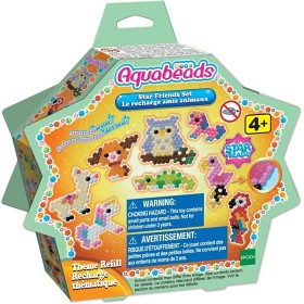Bilde av Aquabeads Star Beads Dyresett (Refill)