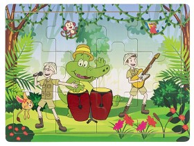 Bilde av Arne Alligator Pussel 12 bitar
